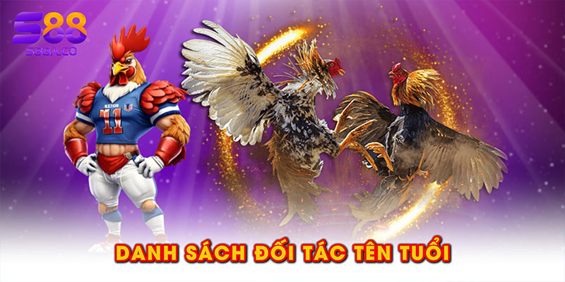 Danh sách đối tác tên tuổi